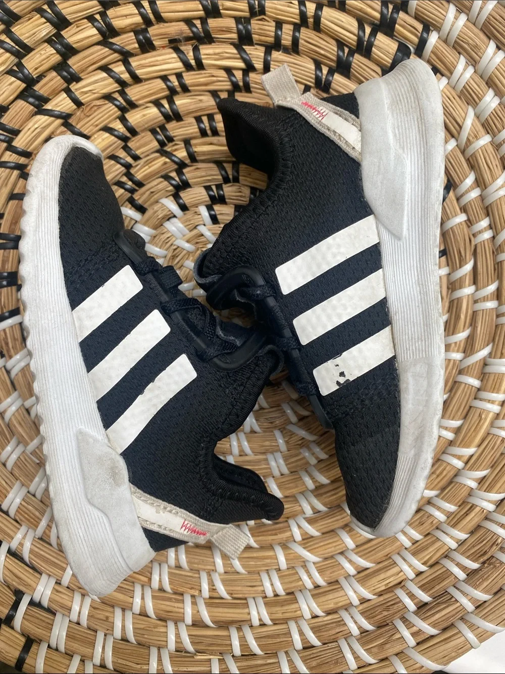 Kids Black Slip-On Adidas